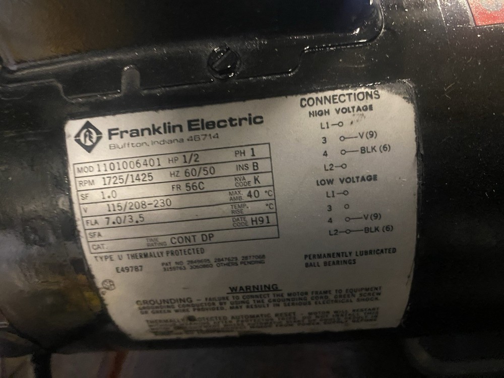 Alcatel 2021I Vacuum Pump
