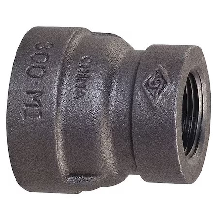 Reducer Coupling Reducer Coupling, 3/4" X 1/4" Pipe, Fnpt, Malleable Iron,