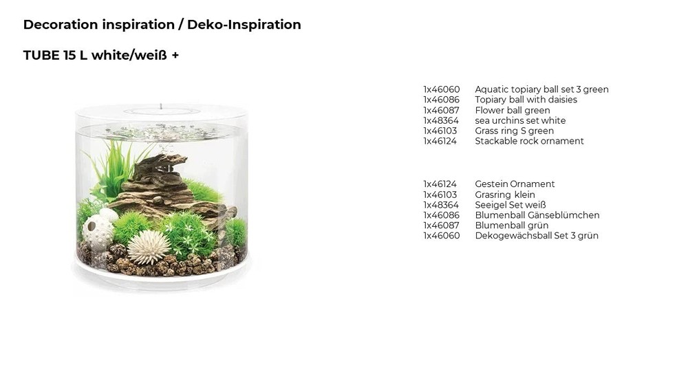 BiOrb 46124.0 Stackable Rock Ornament - Aquarium Decor