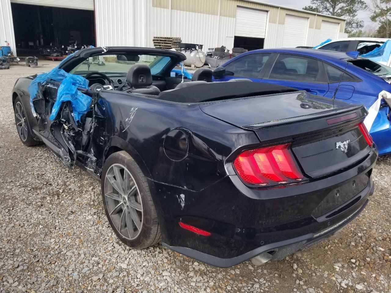 20 FORD MUSTANG ECOBOOST DECKLID/TRUNK/HATCH BLACK G1