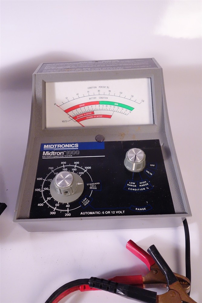 Midtronics Midtron 1000 Battery Conditioner Tester - Working