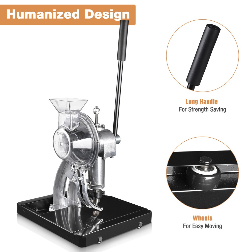 Semi-Automatic Grommet Hand Press Machine Tool with #2 Eyelet Banner