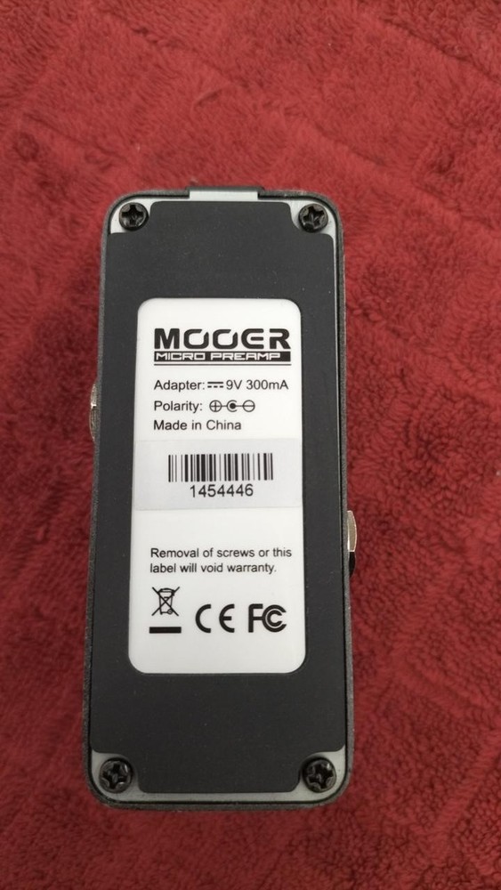 MOOER / MICRO PREAMP 001 (260425)