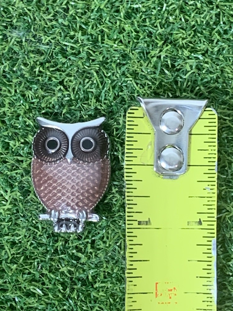 Owl Golf Ball Marker