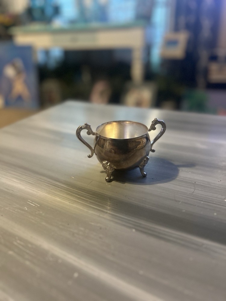 Leonard, Silver Plated,footed Sugar Bowl