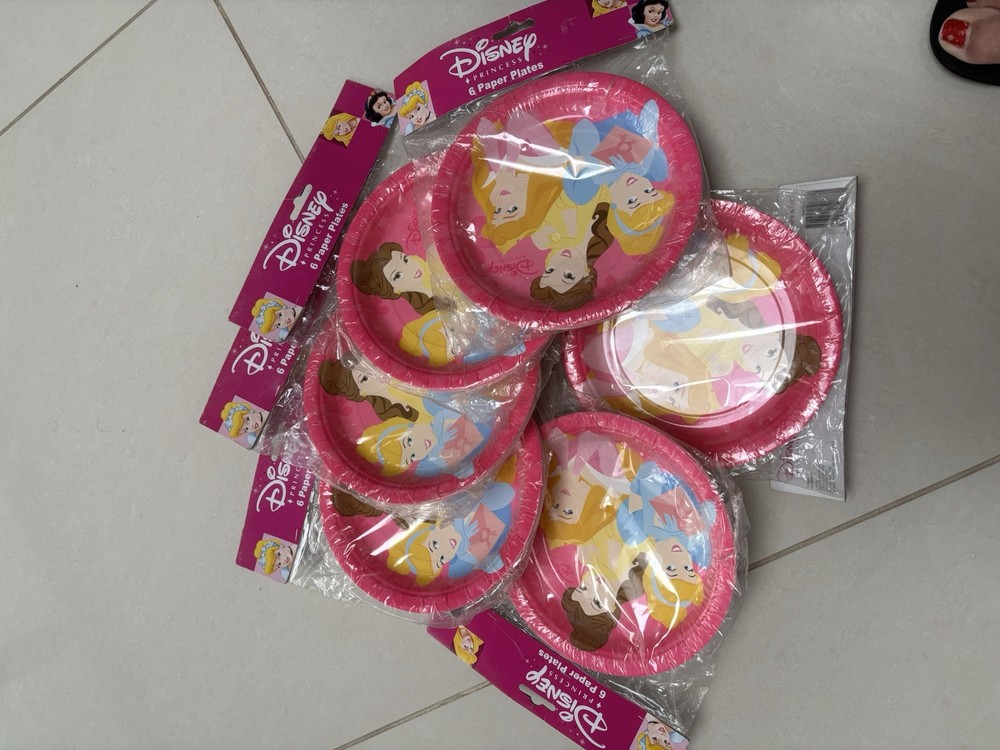 Disney Princess Paper Plates