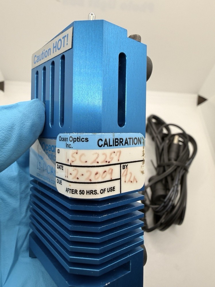 Ocean Optics LS-1-CAL Tungsten Halogen Calibration Light Source + Power Supply