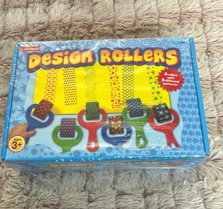 Lakeshore Learning DESIGN ROLLERS - 6 patterns