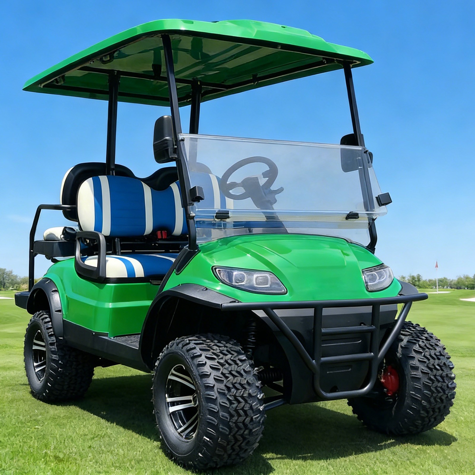 Flip Folding Windshield For ICON I20 I40 I60 I20L I40L I60L Golf Cart Windscreen