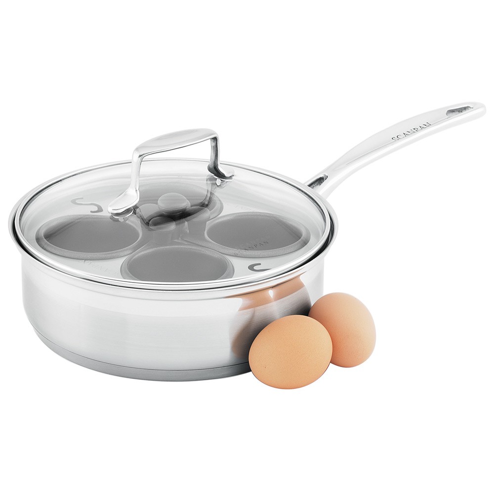 Scanpan Impact Egg Poacher w/Lid