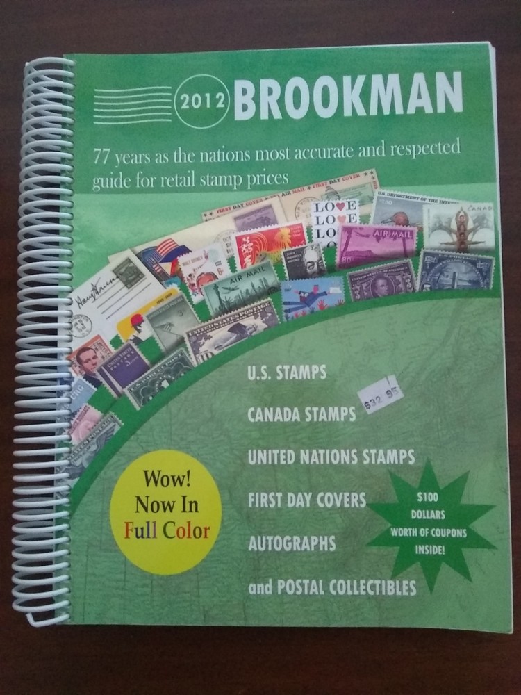 2012 Brookman U.S. , Canada, U.N. Stamp Catalog