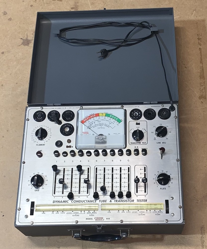 EICO 666 tube tester