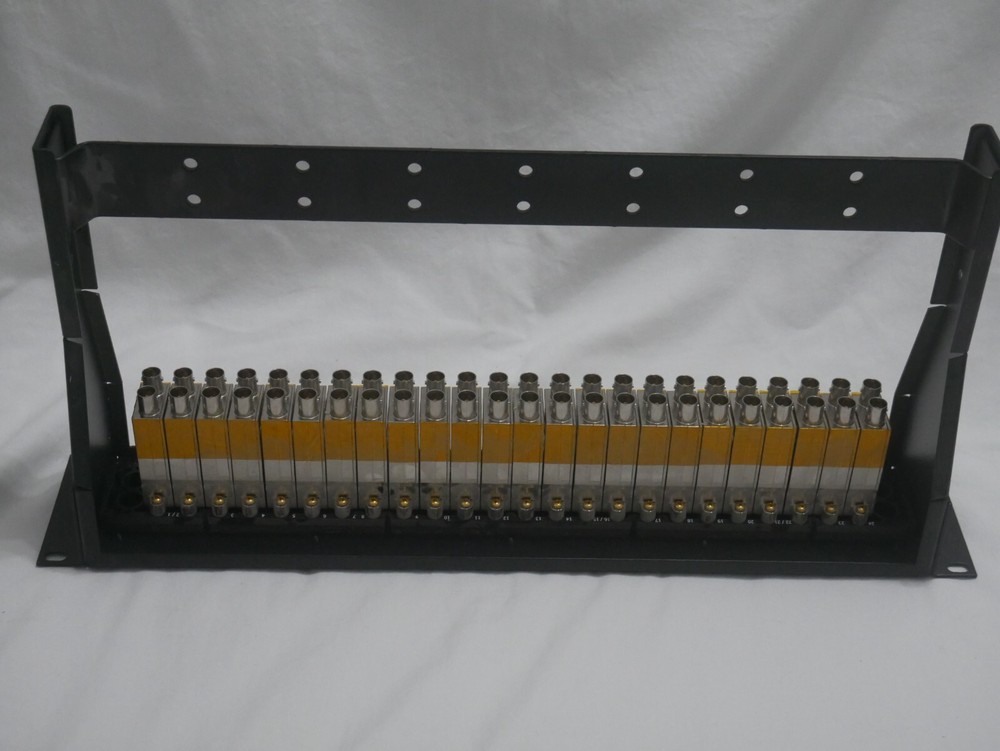 ADC 2RU 2x24 Video Patch Panel PP12224-SVJ-BK
