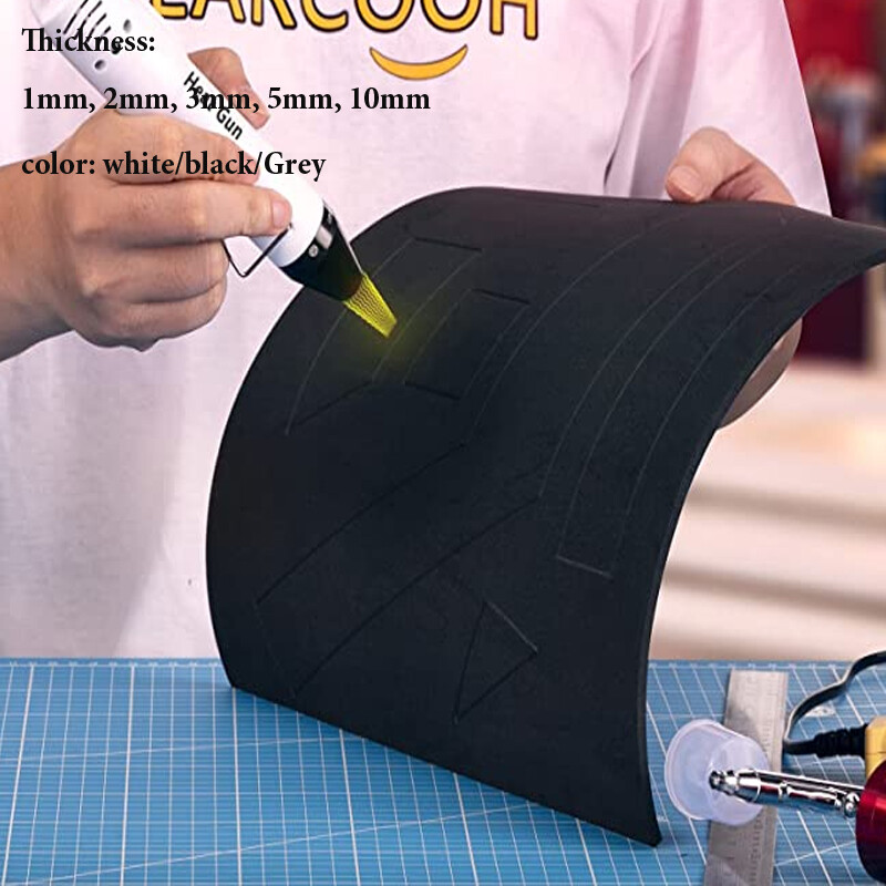Black,White，Grey EVA foam sheets , eva sheets, Punch sheet , Handmade material