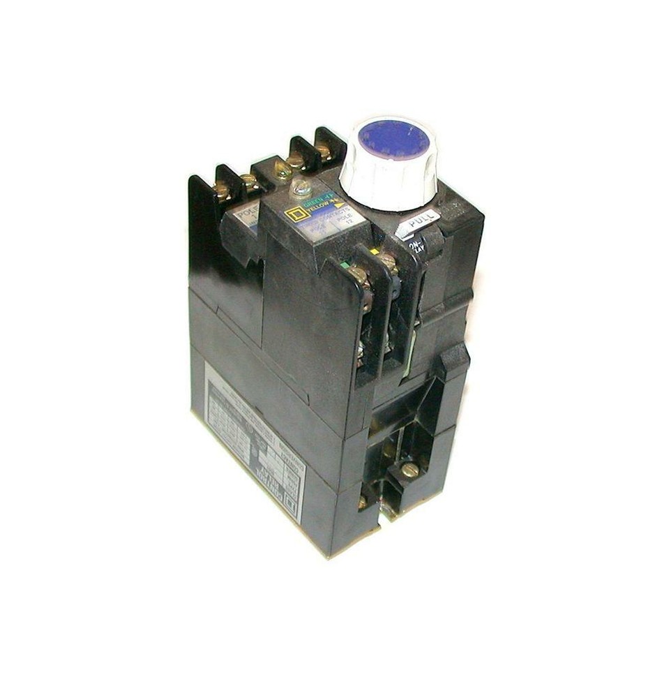 Square D  8501L0-40  8501LT  4-Pole Relay W/Timer 10 Amp