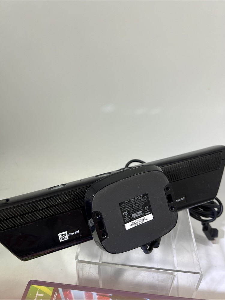 Microsoft Xbox 360 Kinect Sensor Bar W/6 Games Tested Bundle Lot #ML3