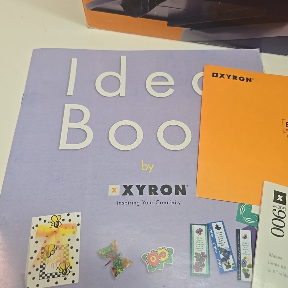 Xyron Model 900 Laminator Laminating Sticker Making Machine Label