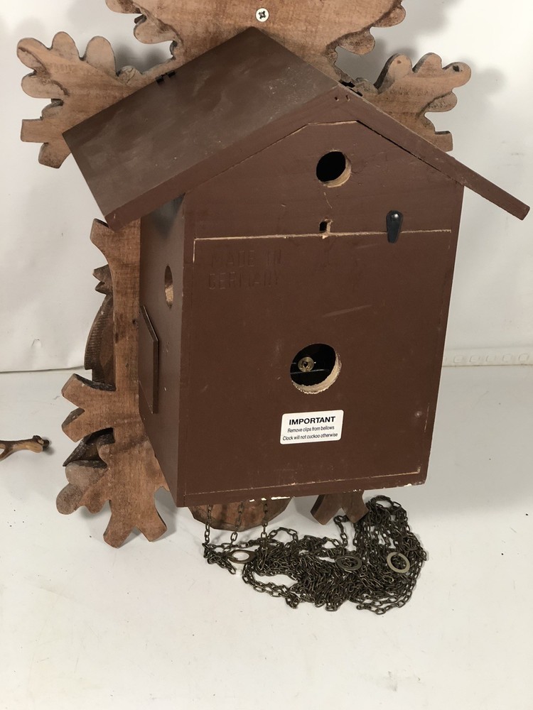 Hubert Herr Black Forest Cuckoo Clock Made In Germany