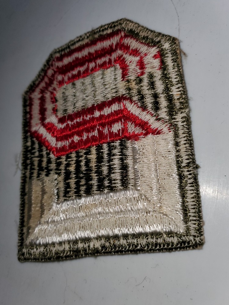 WWII US 2nd Army Cornrow Weave Cut Edge Patch L@@K!!!