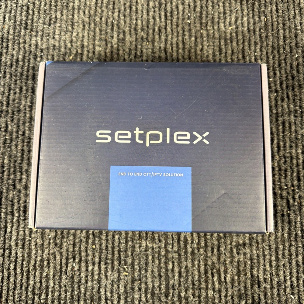 Nora Setplex End to end OTT/IPTV Solution New Open Box