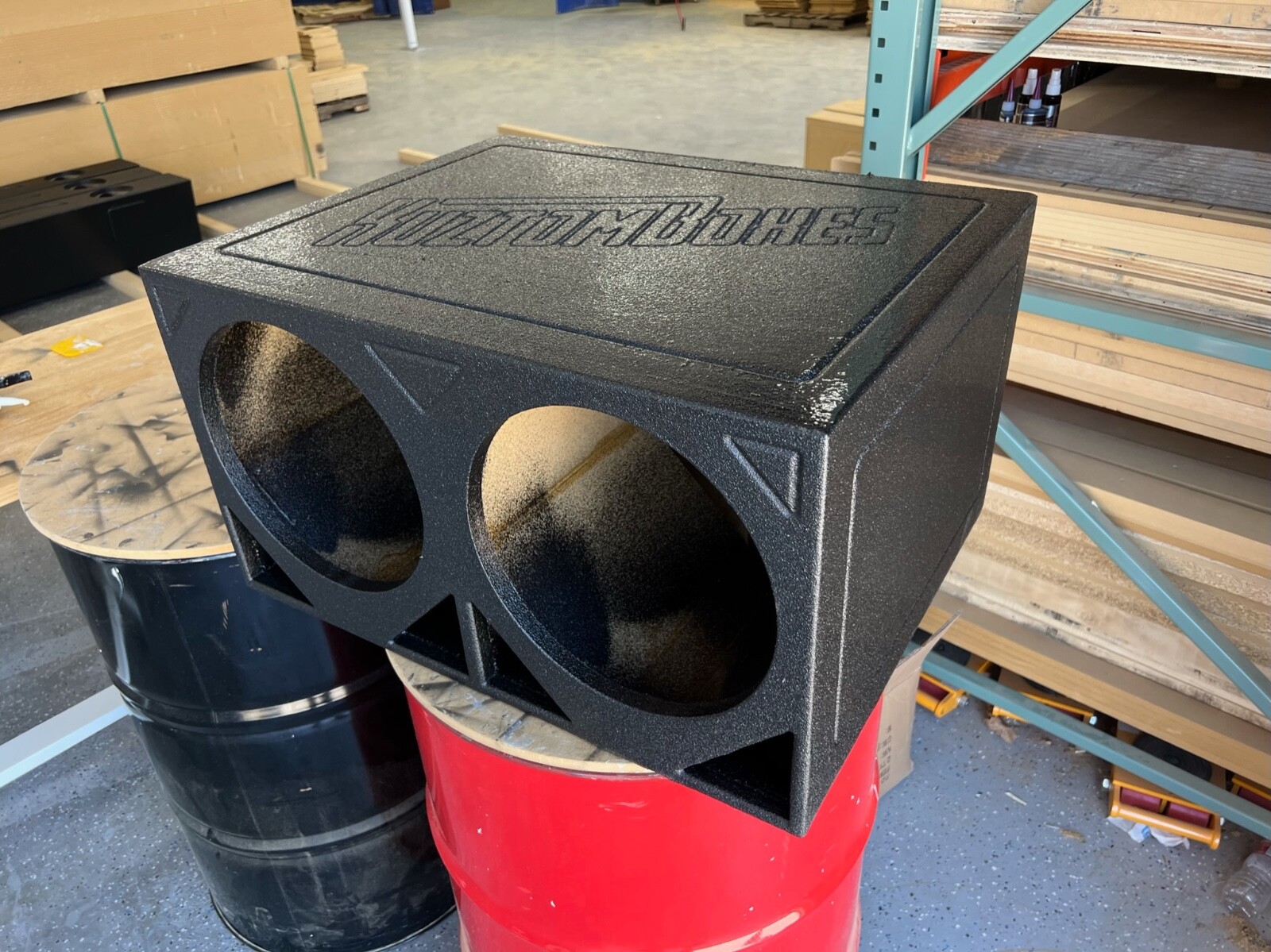 Mega Bass Dual 12"Turbo-Ported Vented Subwoofer Box Enclosure | 12" Bass Box