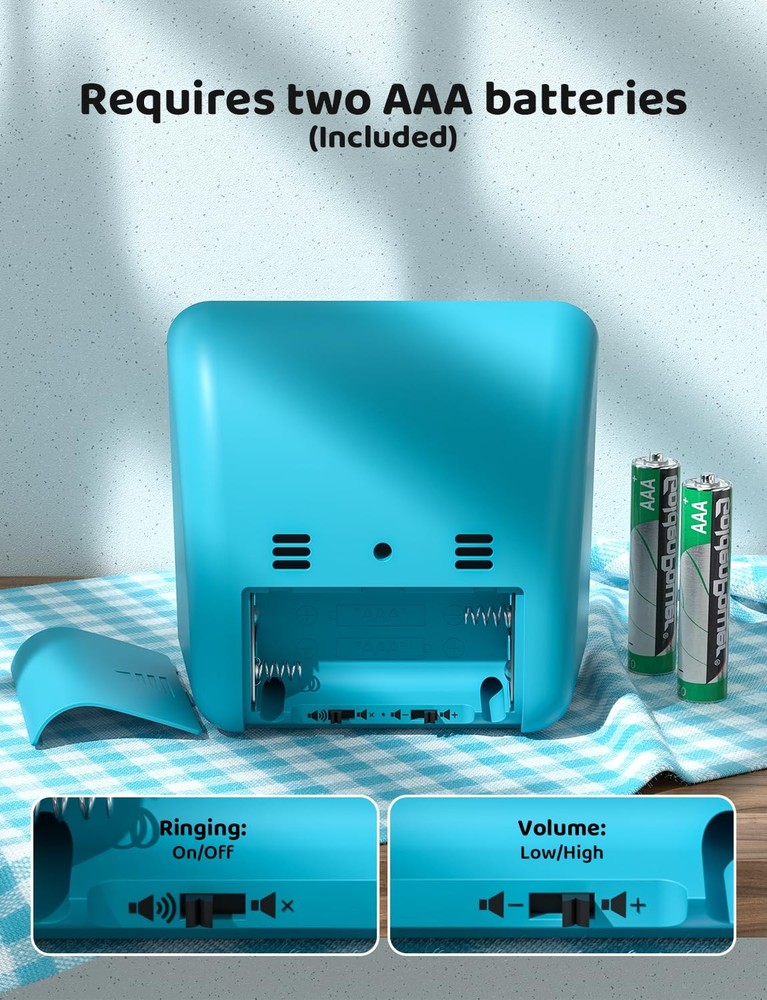 Visual Timer for Kids, 60-Minute Countdown Timers for Classroom Office Kitche...