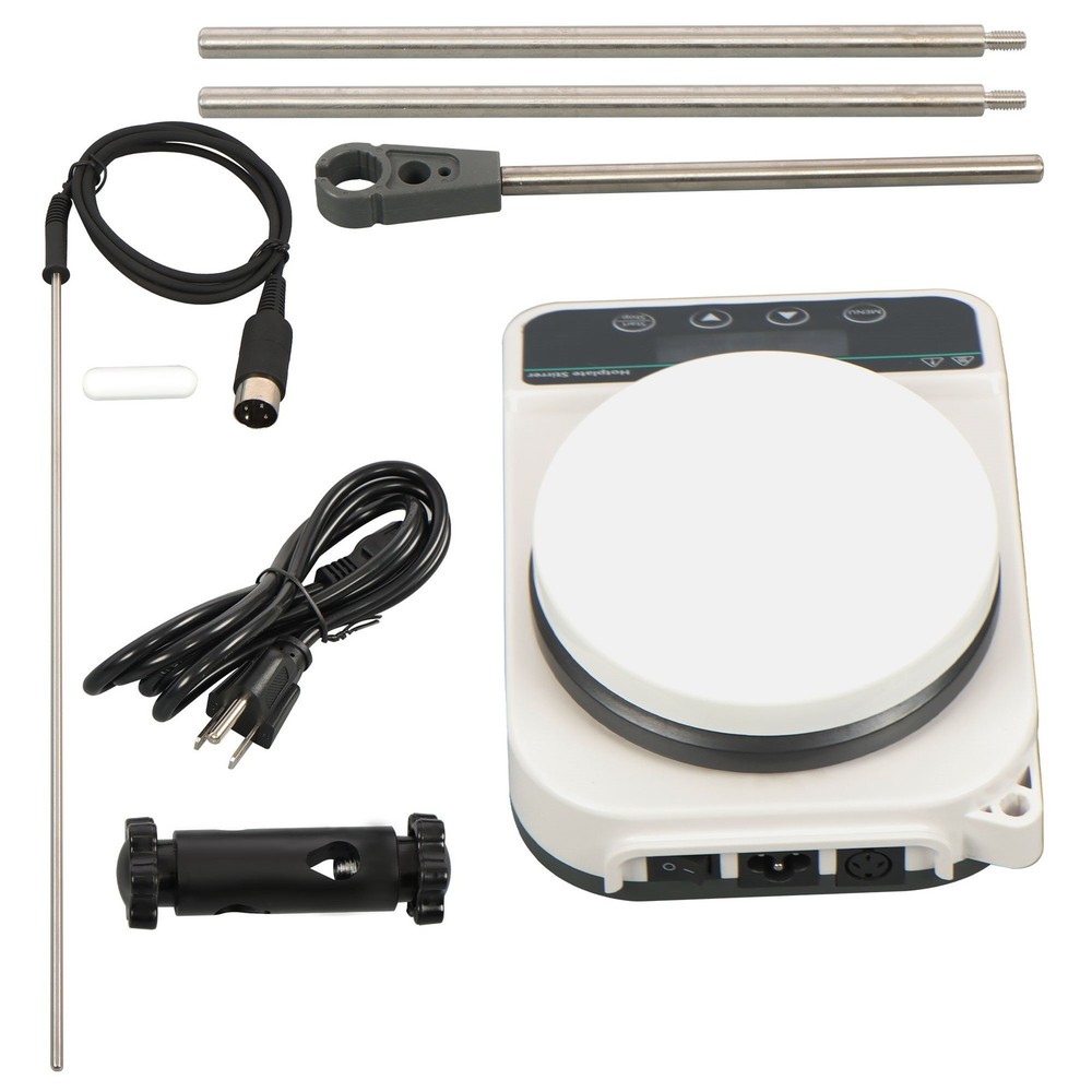 Stirring Hot Plate with Probe Sensor, 3L Capacity, Timing Function 1500RPM