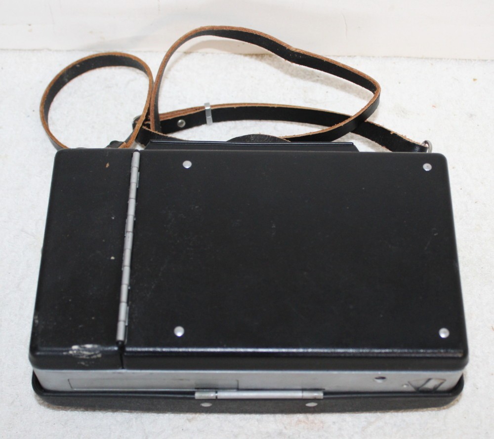 Polaroid Automatic 100 Land Camera + Strap ~ Nice
