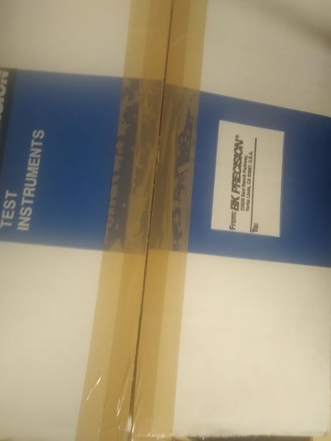 Bk Precision 4011A 5 MHz 4 Digits Function Generator set to 110 vac