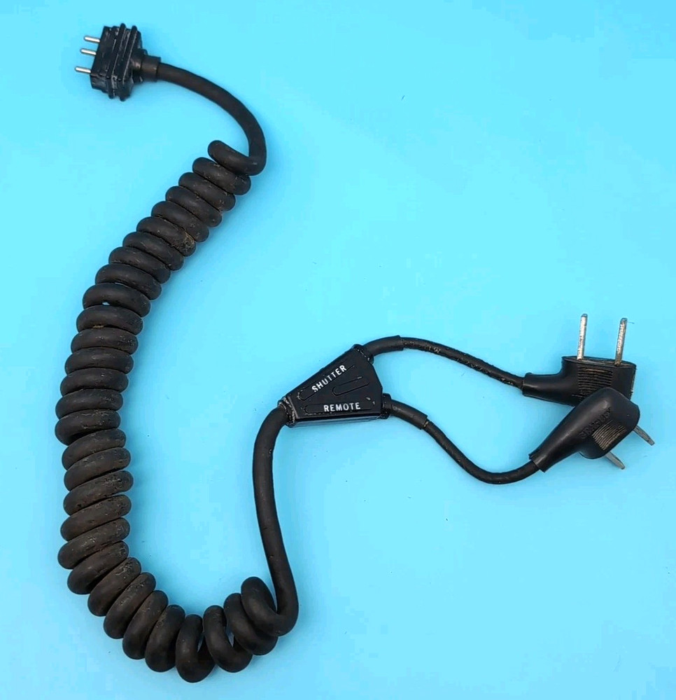 Vintage GRAFLEX Camera Shutter Remote Cable RARE X2
