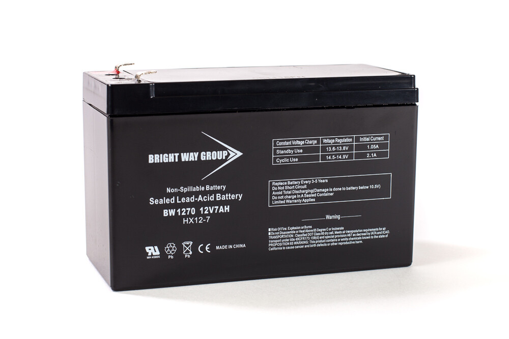 12V 7.2AH Electric Scooter Battery