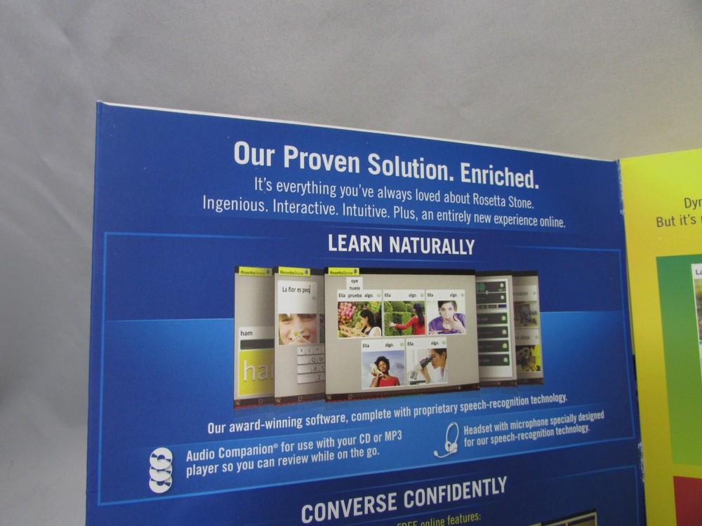 Rosetta Stone German Level 1 Version 4 for Windows, Mac - New