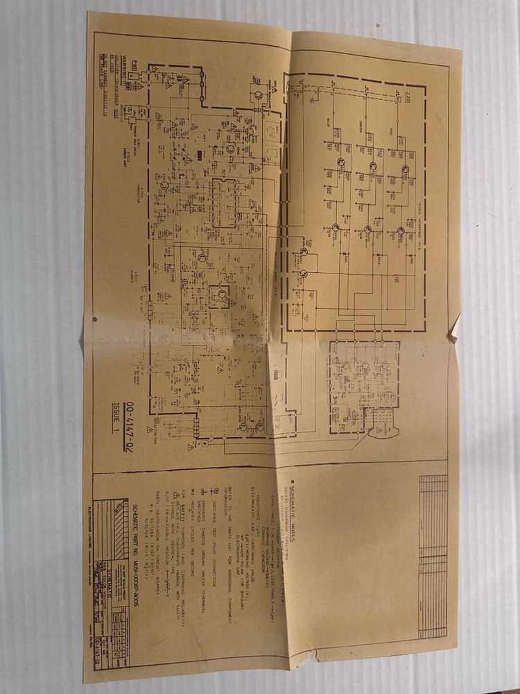 Ms Pac Man Pac-man Arcade Machine Manual Schematics Paperwork Electronics