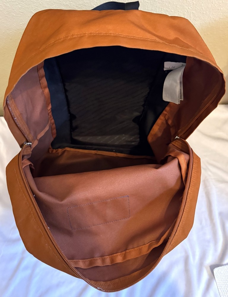 Jansport Backpack 2 Zip Compartments Adjustable Straps School Bag