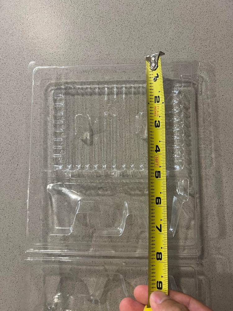 Clone Plant Shipper Box - 3 Cell 7"W x 8"H