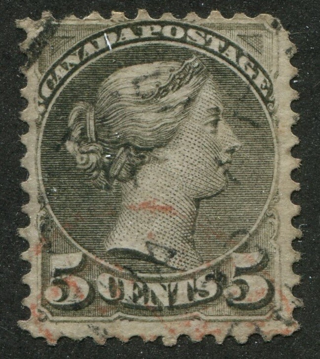 Canada #38a Used Small Queen
