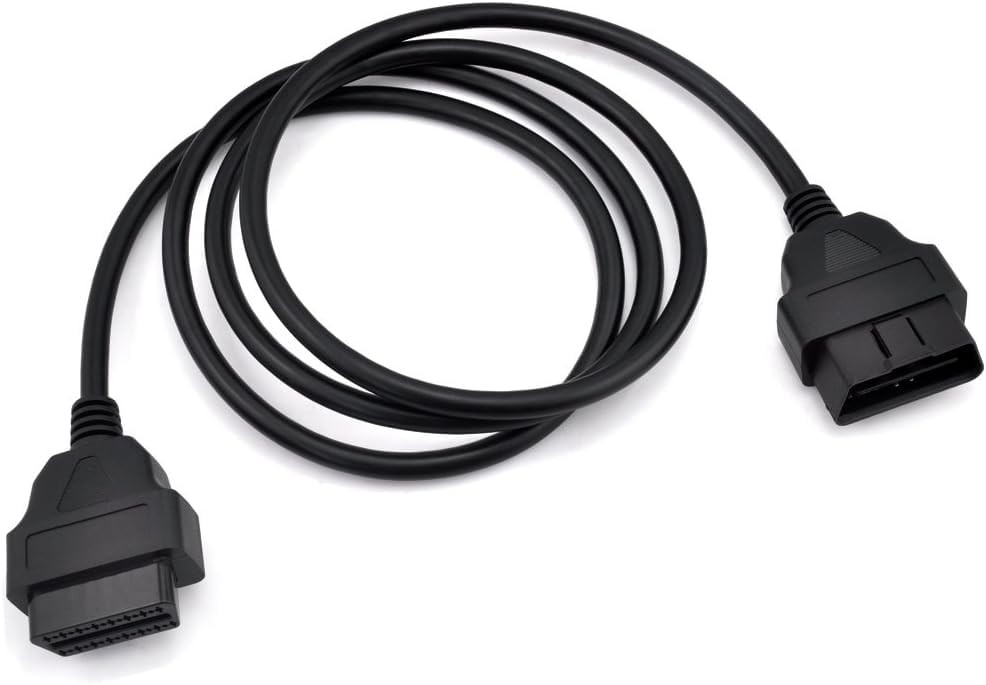 Extension OBD2 Cable for All Code Reader and Diagnostic Scan Tool, 5ft 150cm
