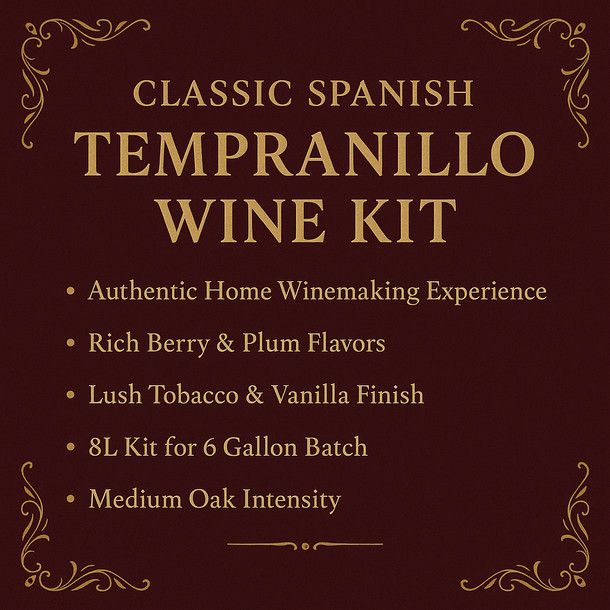 Winexpert Classic Spanish Tempranillo Wine Kit