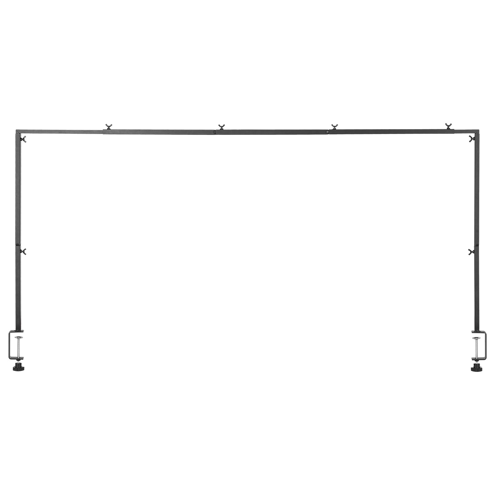 Over The Table Rod Stand Metal Arch Frame 28"-98" Length Adjustable Clamp Decor