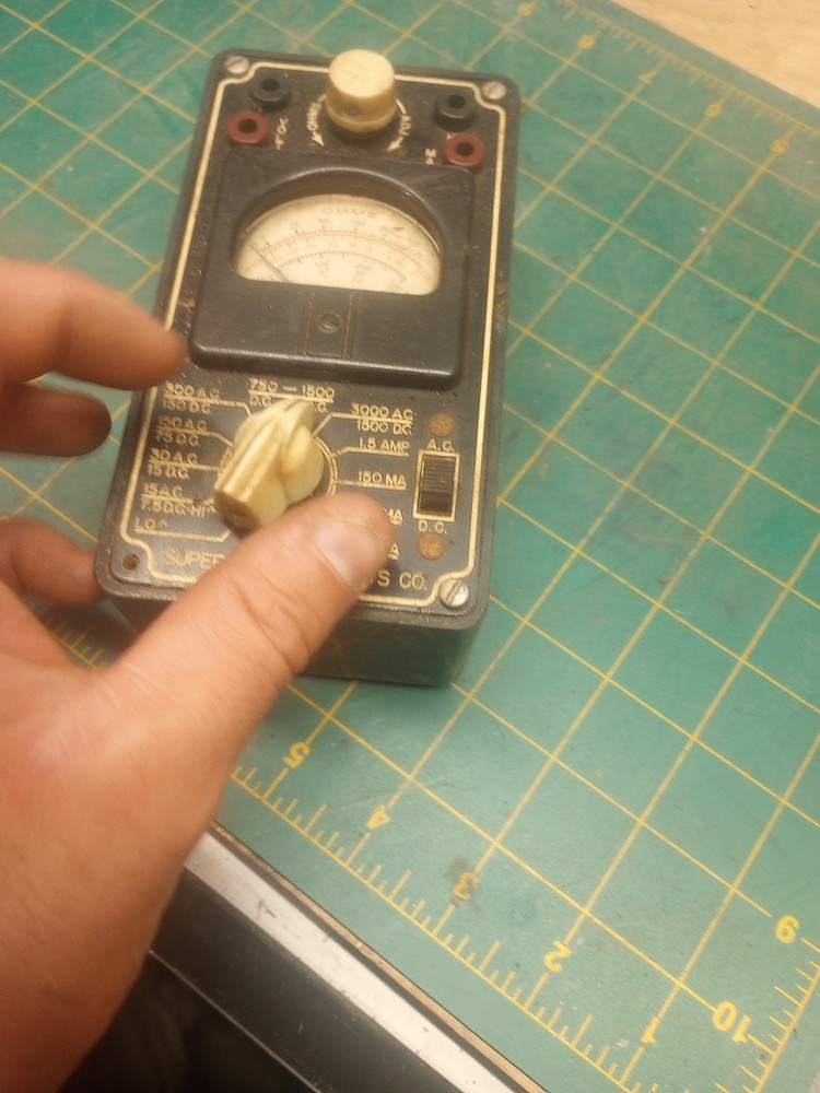 Old Model 770 Meter Superior Instruments