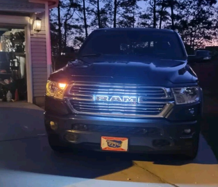Led Illuminated RAM 2019-2024 Black Finish