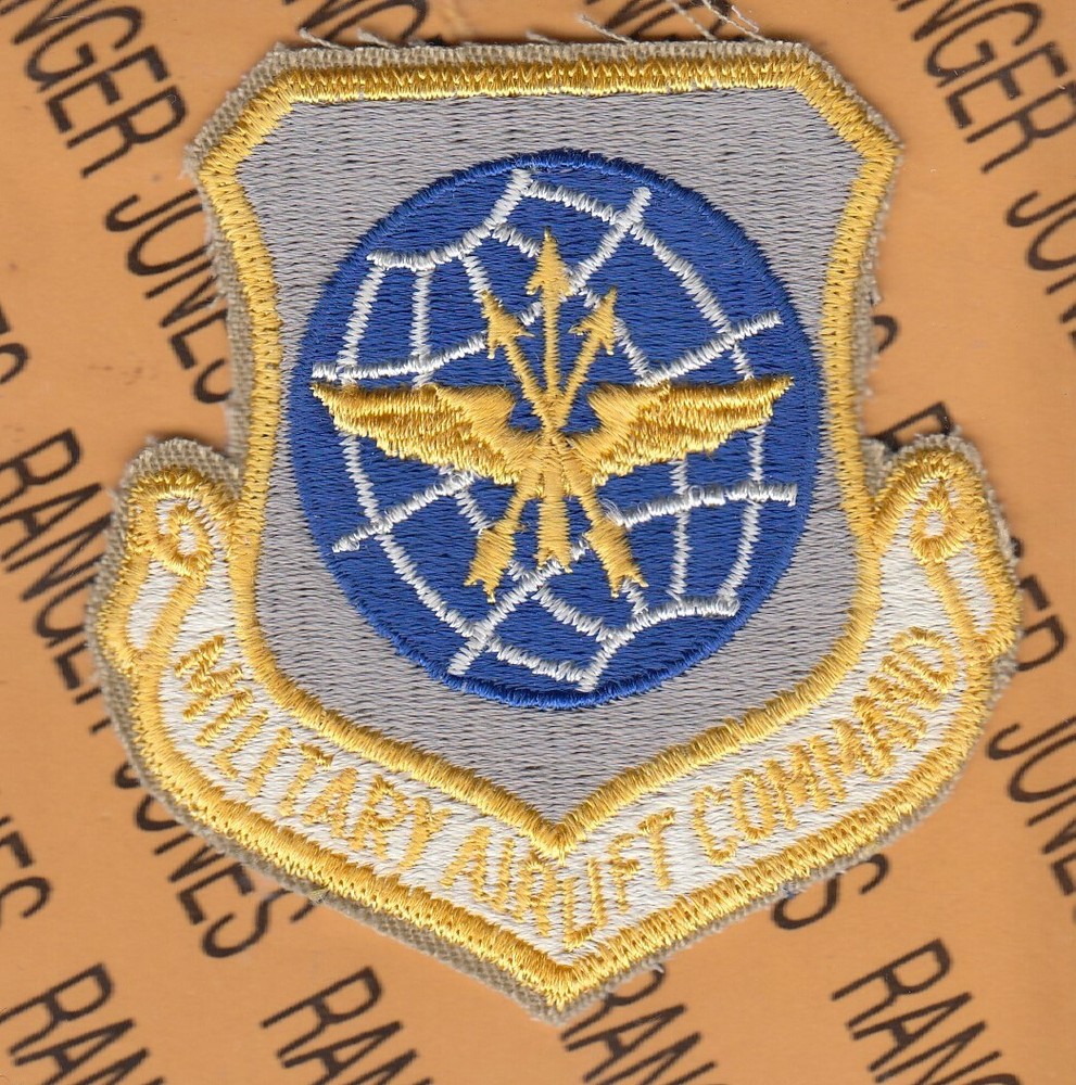 USAF Air Force Military Airlift Command MAC 3.25" patch c/e