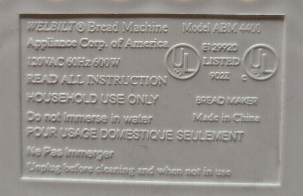 Used Belt for Welbilt Bread Machine Model ABM4400 only