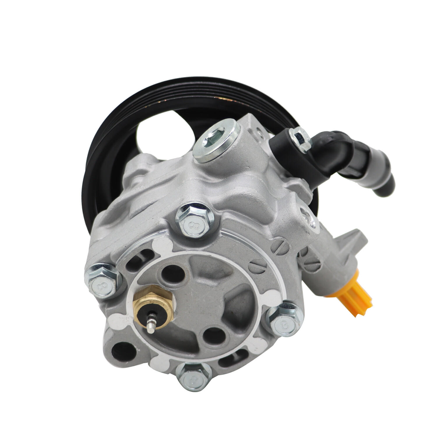 Power Steering Pump w/ Pulley 34430-AG03B for 05-09 Subaru Legacy Outback 2.5L