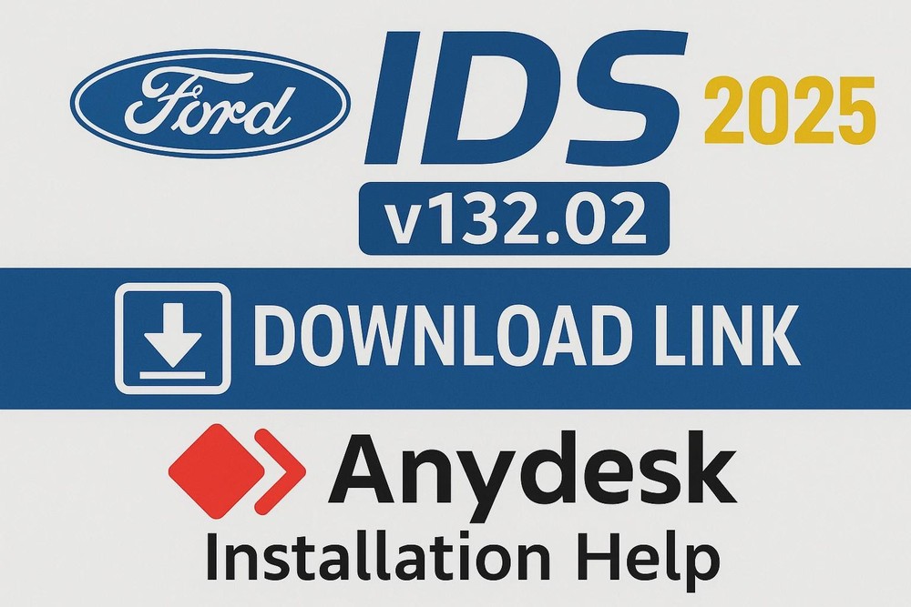 Ford IDS 2026 v134.02 Full Diagnose Calibration Programming Latest Version