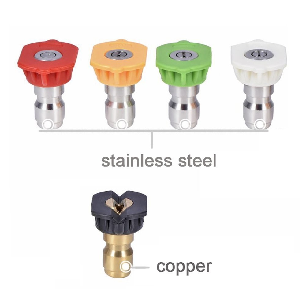 Twinkle Star Pressure Washer Nozzle Tips 5 Tips-Orifice 2.5,