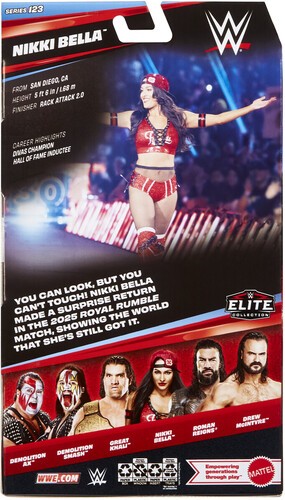 Mattel Collectible - WWE Elite Collection 6" Nikki Bella Action Figure [New Toy]