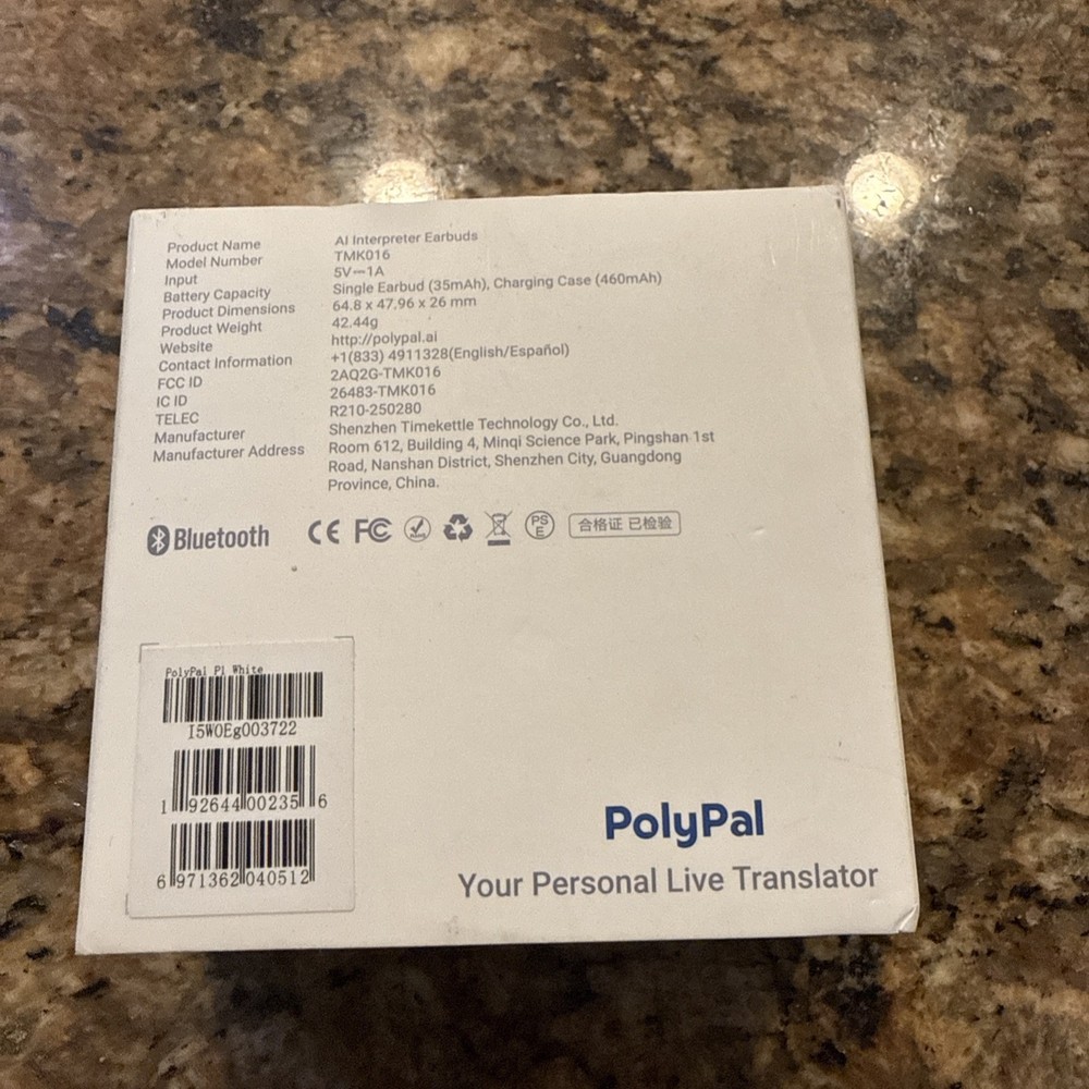 Polypal P1 – AI Translator Earbuds for Real-Time Speech & Video, Support 138 ...