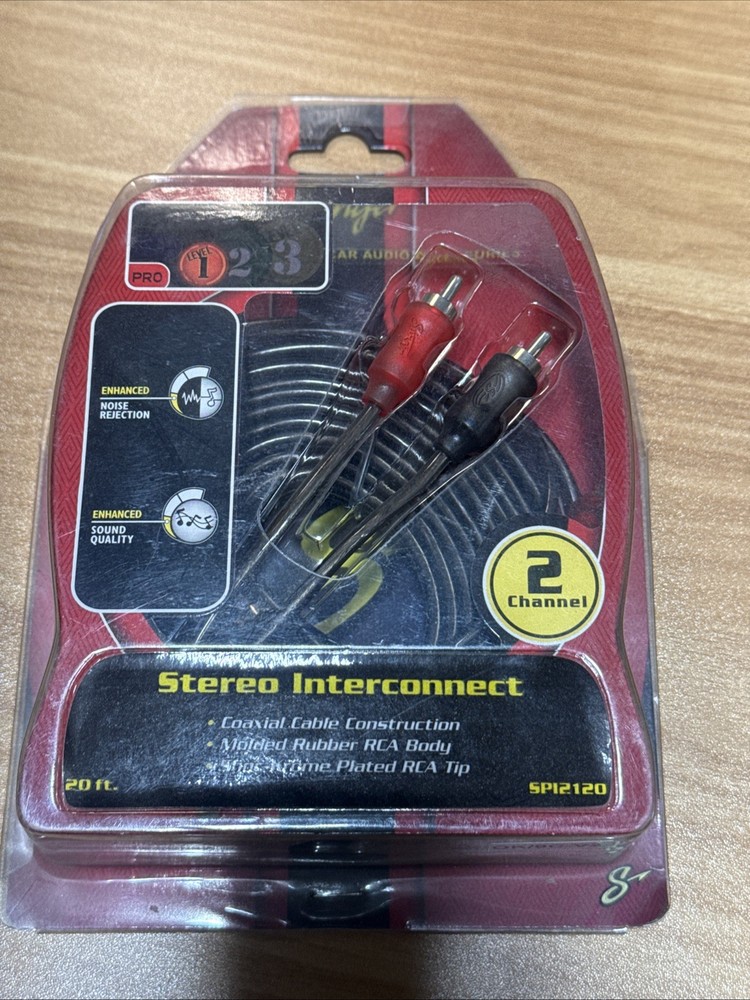 Stinger SPI2120, 2 Channel, 20ft.