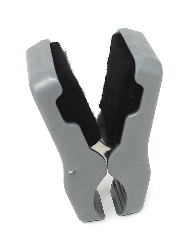 Drip Clip Dip Stick Wiper with Magnet Silver